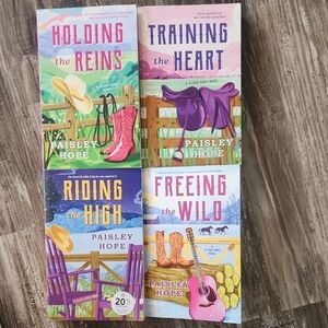 Silver Pines Novels - Set Of 4 - Holding The Reins - Paisley Hope